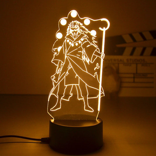 3D Ten Tails Madara LED Lamp