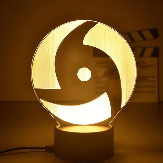 3D Mangekyou Sharingan LED Lamp