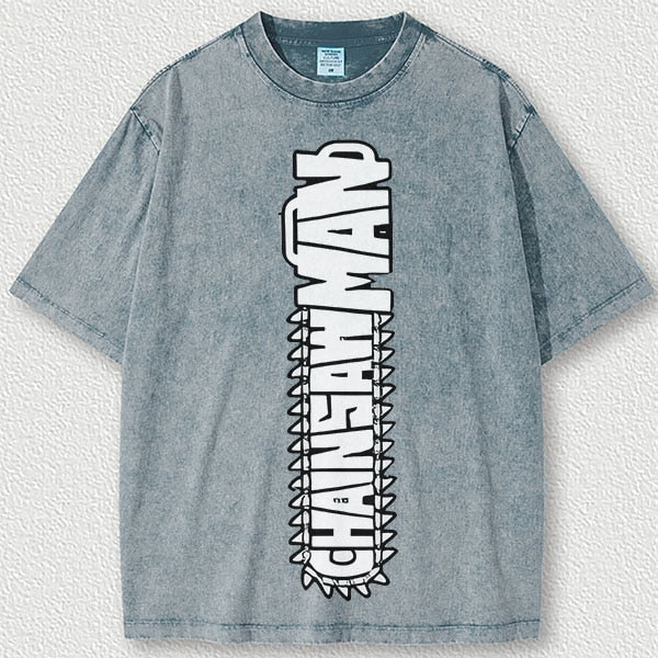 Vintage Chainsaw Man Tee (Jeans style)