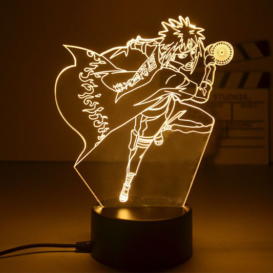 3D Minato Rasengan LED Lamp